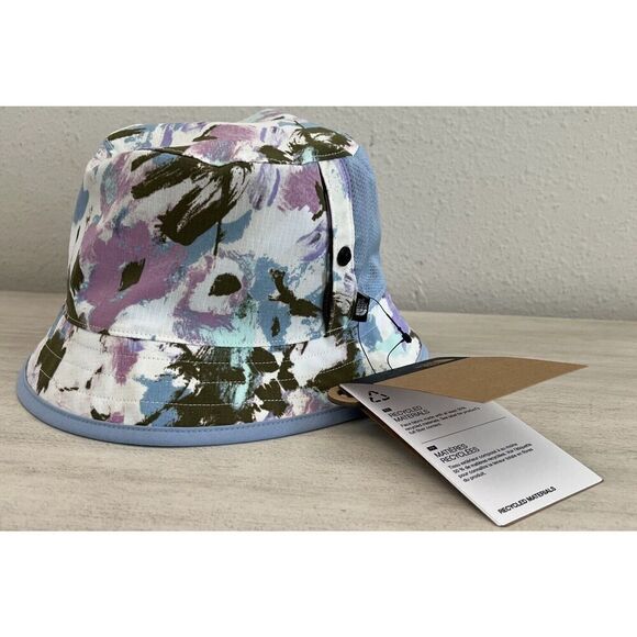 THE NORTH FACE REVERSIBLE BUCKET HAT, SIZE S/M White Dune Pain - Picture 1 of 12